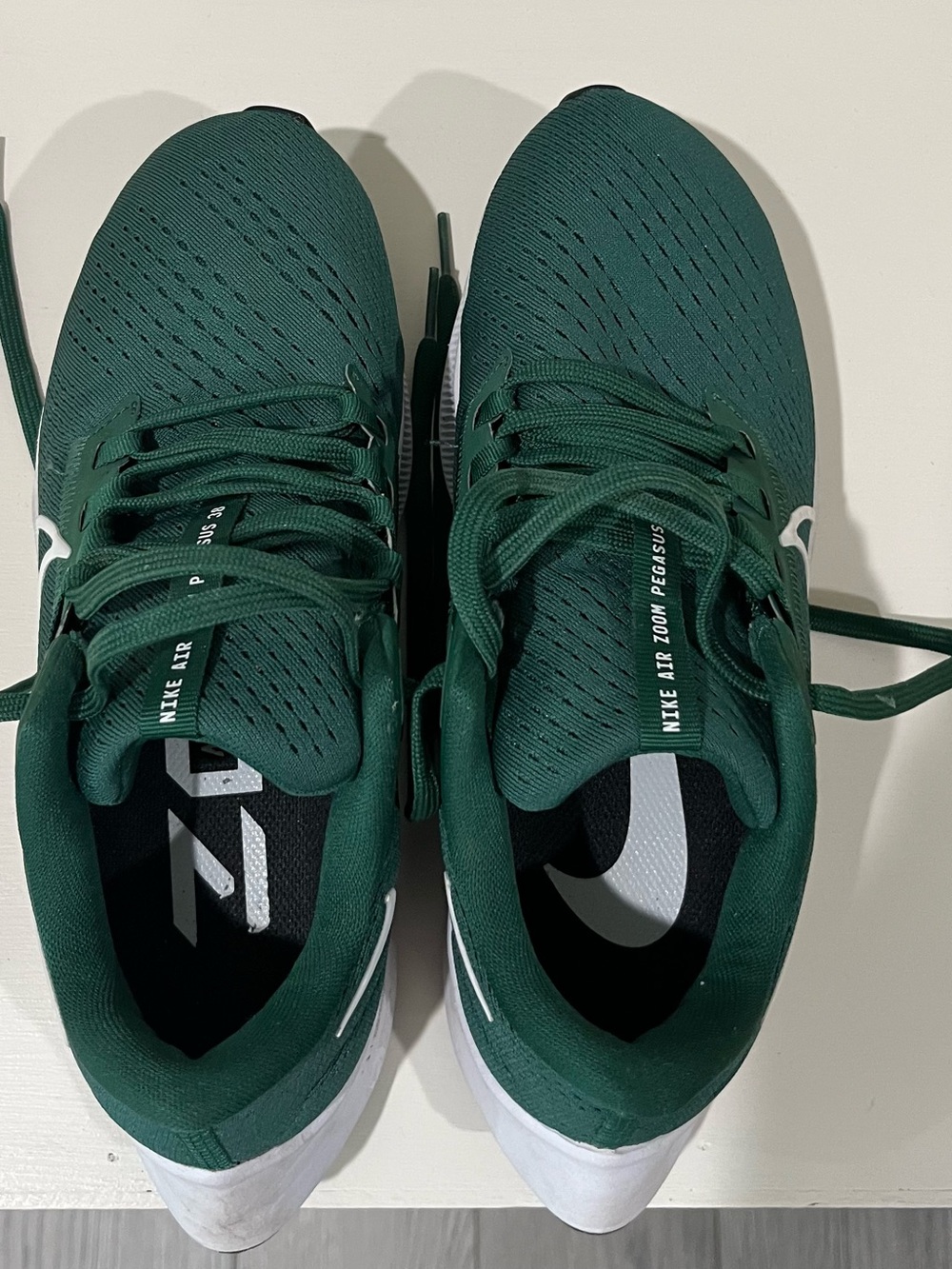 Nike Women's Running Shoes - Dark Green/White
